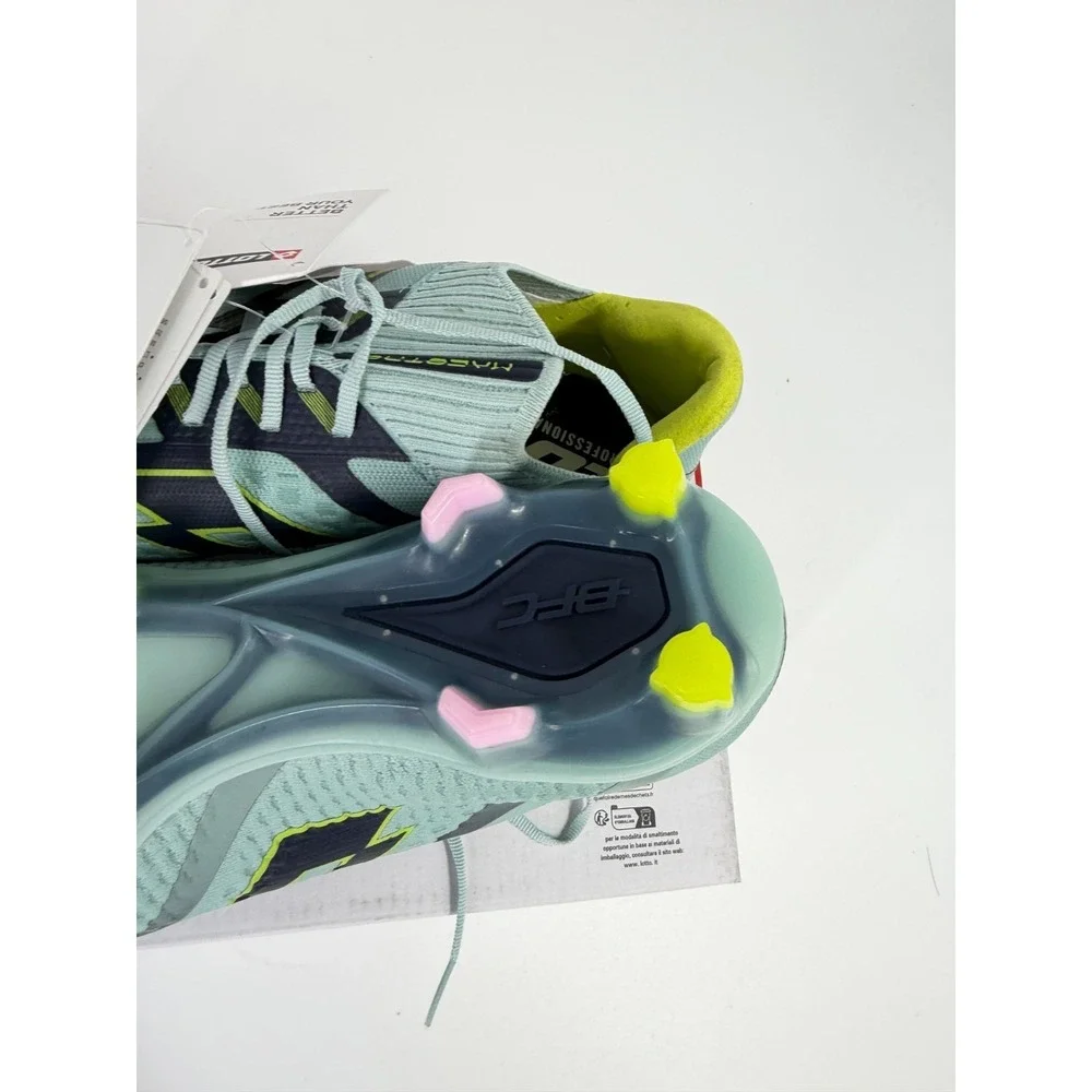 Lotto‎ Maestro 100 V FG Soccer Cleats Men's Size US 6 Green/Blue New